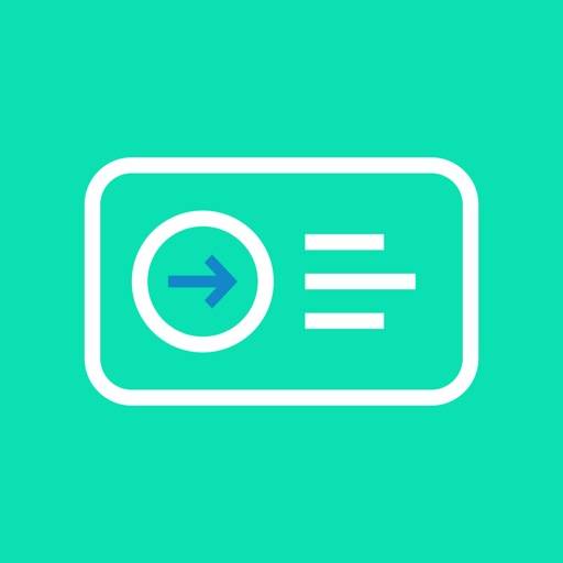 hvv Any - Check-in and save. Symbol
