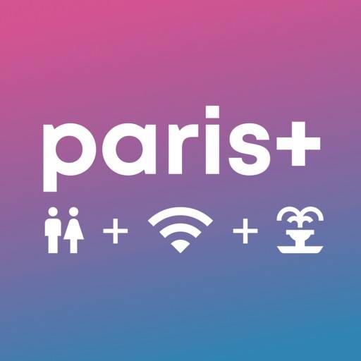 Paris plus : toilets, WI-FI & more app icon
