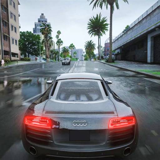Car Driving simulator games 3D icon