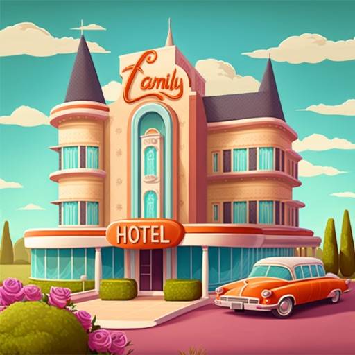 Merge Hotel: Family Story Game icône