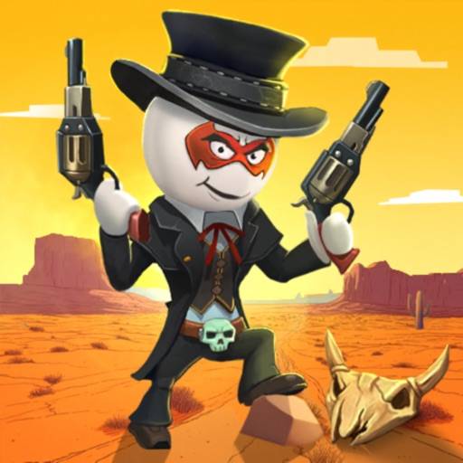 Cowboy sniper: Western gun icon