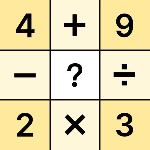 Mathe-Puzzlespiele: Cross Math Symbol