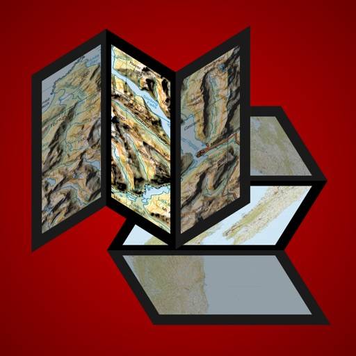 3D Map New Zealand Symbol