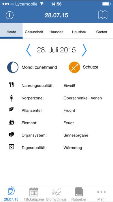 Der Mondkalender App Download Aktualisiert Mar 18 Free Apps For Ios Android Pc