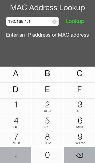 apple mac address lookup iphone