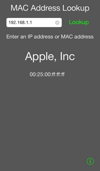 android mac address lookup