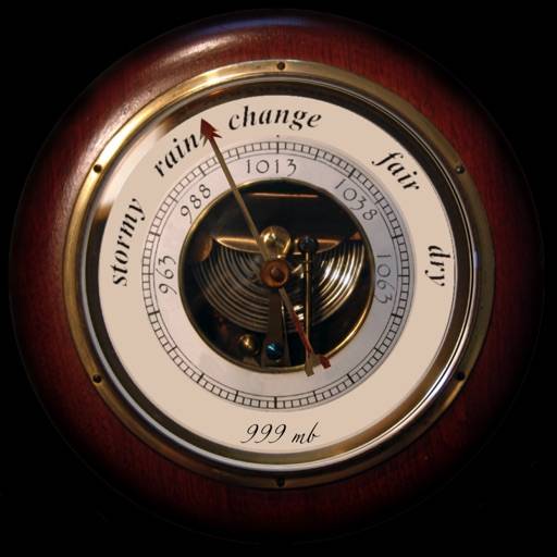 Barometer antique icon