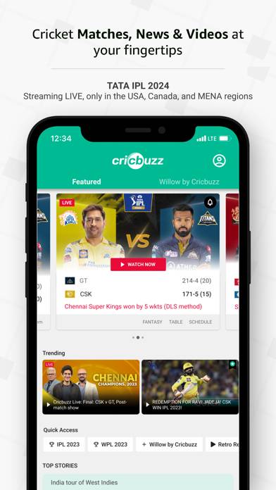 Cricbuzz Live Cricket Scores App Download [Updated Mar 24] - Free Apps ...