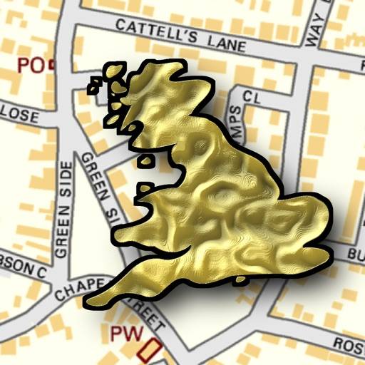 UK Map icône