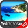 Mediterranean Sea HD GPS Chart icona