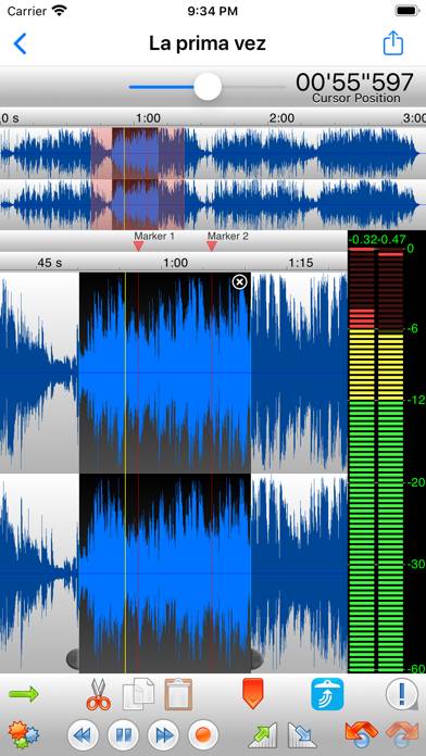 TwistedWave Audio Editor screenshot #1