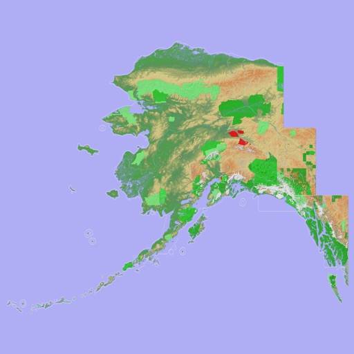Scenic Map Alaska