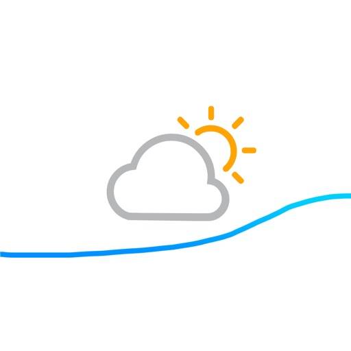 Meteogrammet för iPhone ikon