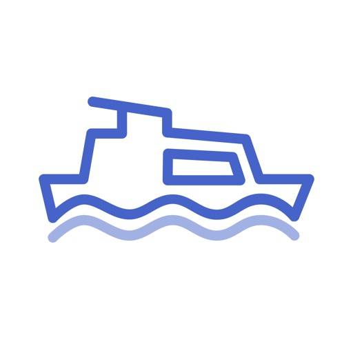 Waterkaarten: Boat Navigation Symbol