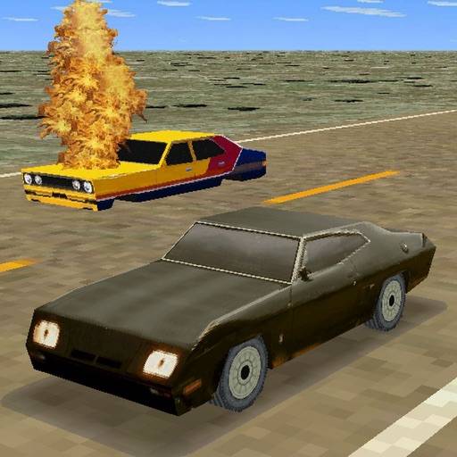 Mad Road 3D - Combat cars game icône