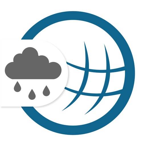 RegenRadar mit Wetterwarnungen Symbol