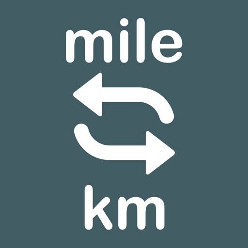 Mile Km icon