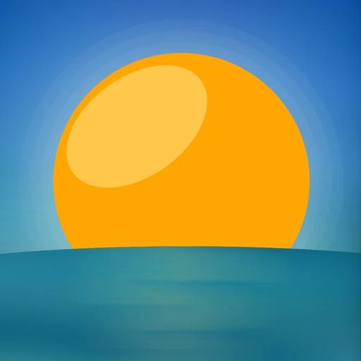 IPlaya. Beach weather forecast icon