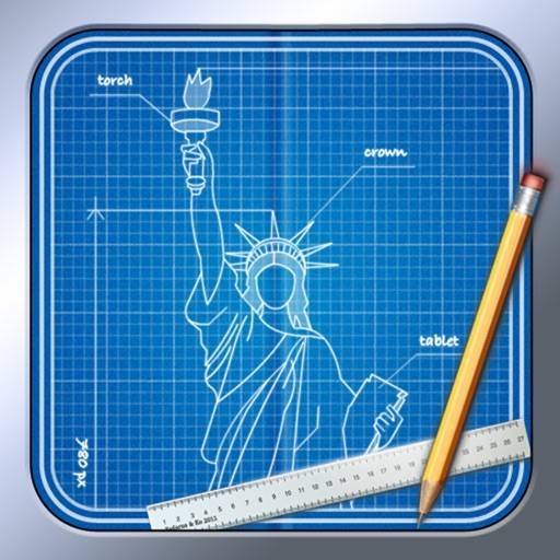 Blueprint 3D icon