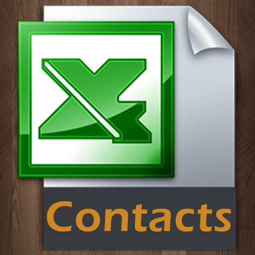 Contacts to Excel icon