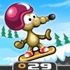 Rat On A Snowboard icona