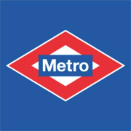 Official Metro de Madrid app icon