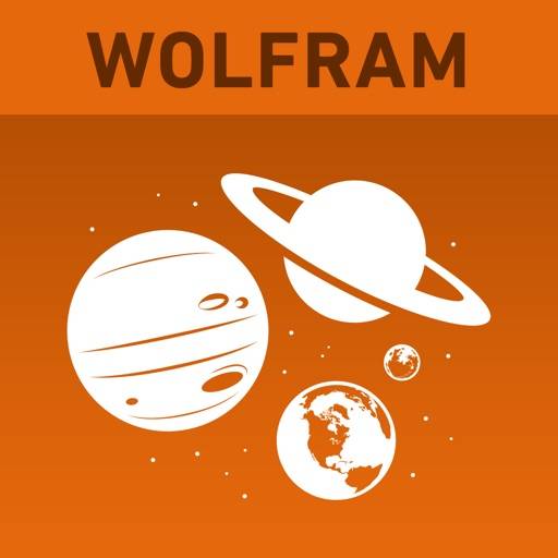 Wolfram Planets Reference App icon
