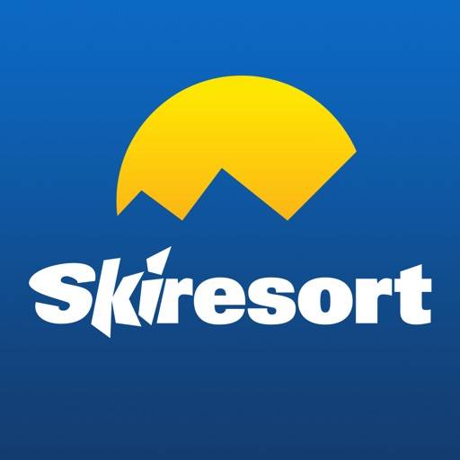 Skiresort: Skigebiete & Wetter Symbol