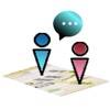 Tracker di cellulari e chat icon