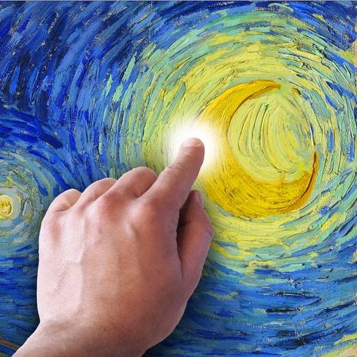 delete Starry Night Interactive Animation
