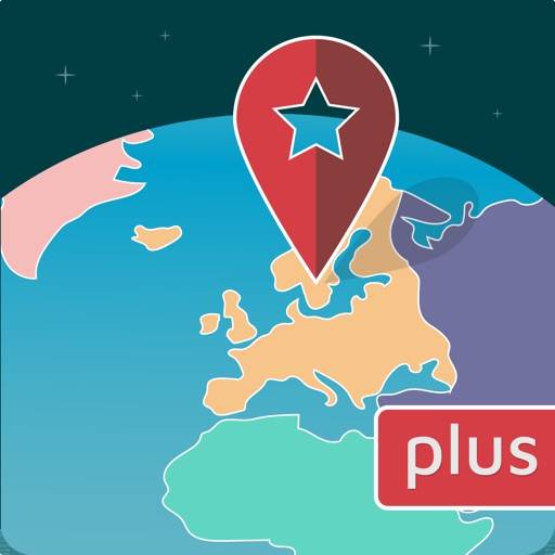 GeoExpert plus Världsgeografi quiz app icon