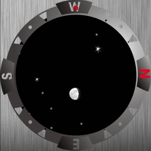Sun/Moon Compass app icon