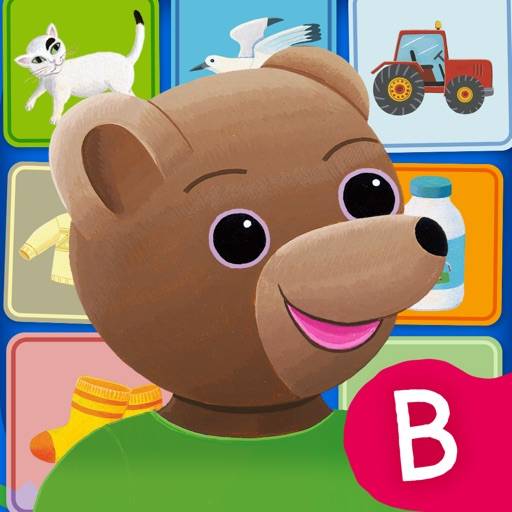 My first english words with Little Brown Bear for kids 2 to 5 icône