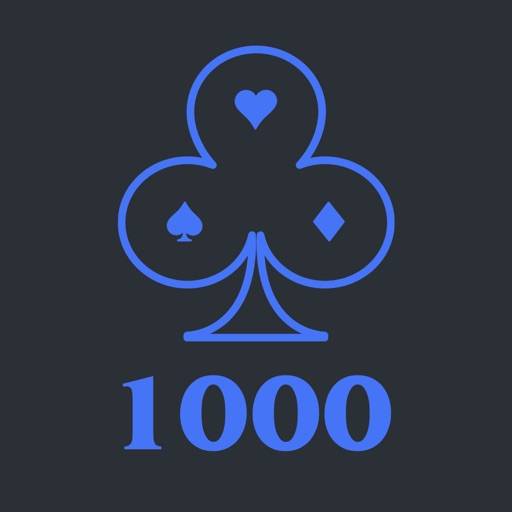 Card game 1000 online offline app icon