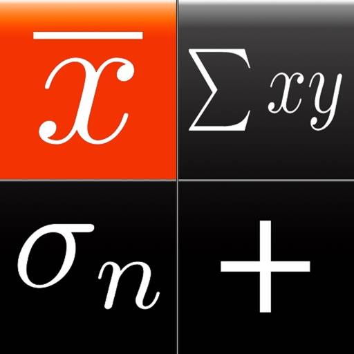 Statistics Calculator plus plus app icon