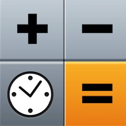Часы и минуты калькулятор app icon