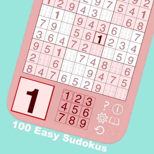 Kid's Sudoku, 100 puzzles app icon