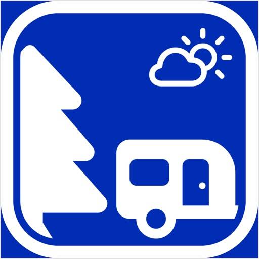 Campingplatser ikon