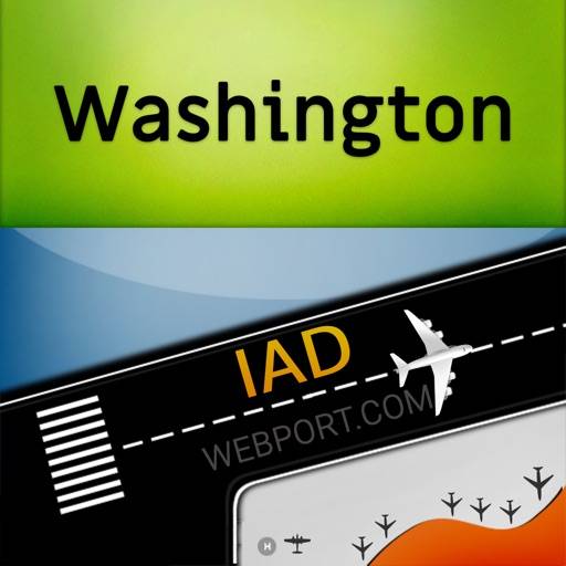 Washington Airport Info +Radar Symbol