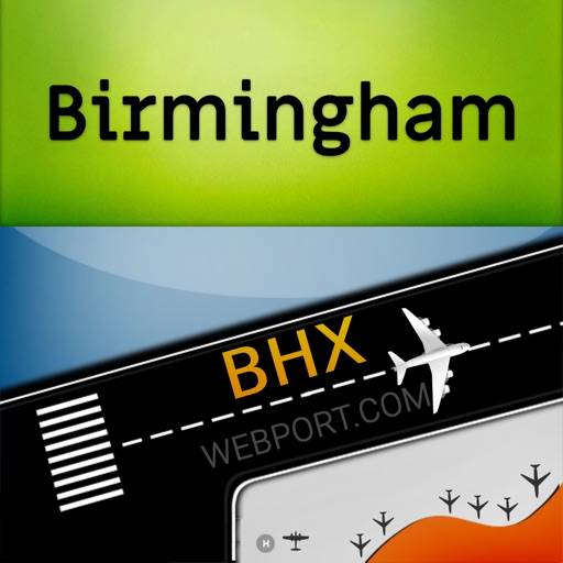 Birmingham Airport BHX plus Radar icon