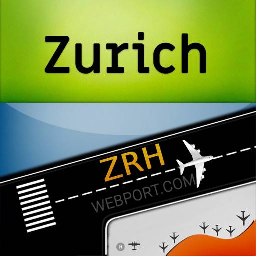 Zurich Airport (ZRH) plus radar icon