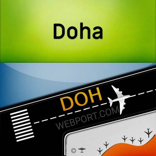 Doha Airport Info DOH plus Radar icon