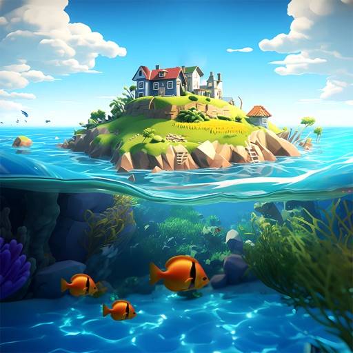 Sunshine Island: Jeux de ferme app icon