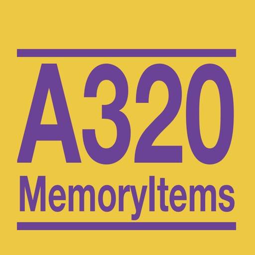 A320 MemoryItems app icon