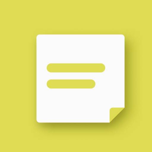 Simple Sticky Notes on Widgets icon