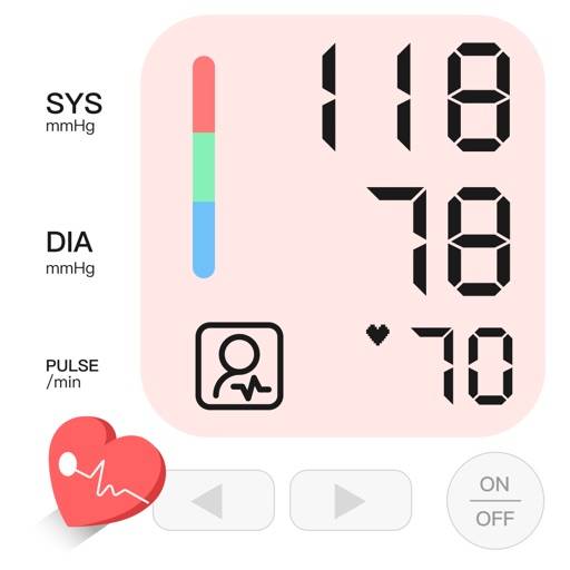 Blood Pressure APP-pulse track icon