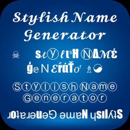 Stylish Name Generator app icon