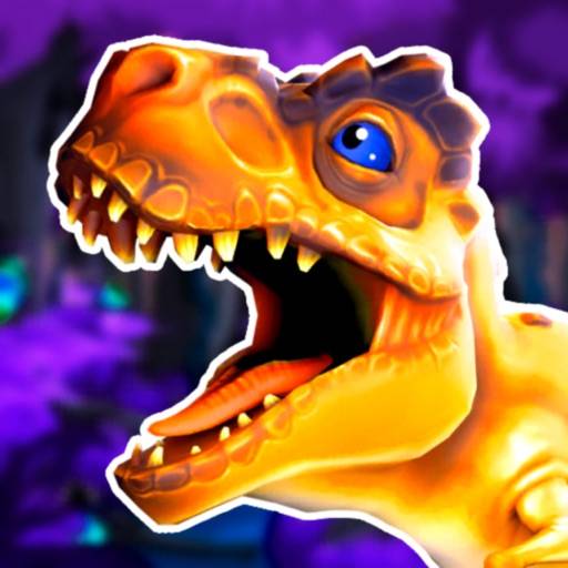 Dino springa dinosaurie löpare icon