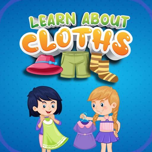 Learning game names of clothes icon