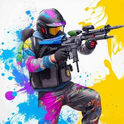 Paintball Attack 3D: Color War simge